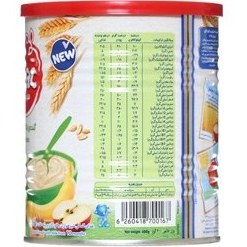 تصویر سرلاک گندم و تکه های میوه با عسل نستله 400 گرم Nestle Wheat and Fruit Pieces With Honey Cerelac 400g