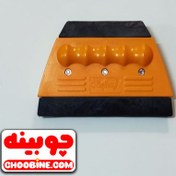 تصویر کاردک ژله ای دولبه نصب برچسب کد 15 