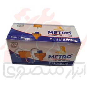 تصویر شاقول بنایی حرفه ای مترو هندی 