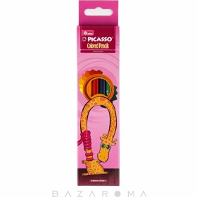 تصویر مداد رنگی 6 رنگ پیکاسو PICASSO 