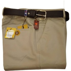 تصویر شلوار کتان - کرم / 46 
