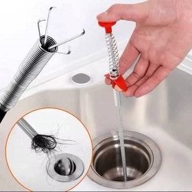 تصویر گیره و چنگک 4 سر لوله بازکن فنری 