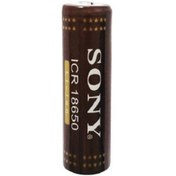 تصویر باتری 18650 قابل شارژ سونی نوکدار 6000 میلی آمپر 