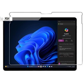 تصویر محافظ صفحه نمایش 13 AGW اینچی مناسب سرفیس پرو 10 Microsoft Surface Pro 10 Screen Protector AGW 13" (Glass Surface Pro 10 )