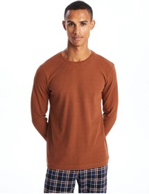 تصویر ست پیژامه فاق نرمال آستین بلند Armürlü مردانه | ال سی وایکیکی LC Waikiki W49187Z8 