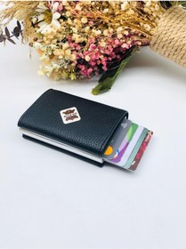 تصویر فروش کیف کارت بانکی مردانه حراجی برند Mevsim Deri رنگ مشکی کد ty55388217 