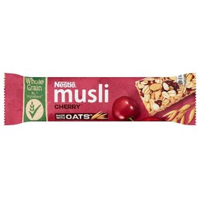 تصویر پروتیین بار موسلی با طعم آلبالو Nestle musli 