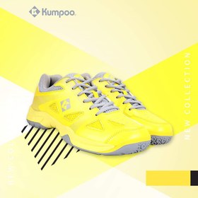 تصویر کفش بدمینتون Kumpoo KH-E23 Yellow 