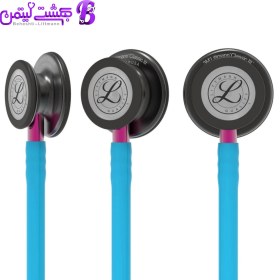 تصویر گوشی پزشکی لیتمن کلاسیک 3 فیروزه ای دودی 5872 