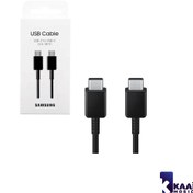 تصویر کابل شارژر 2 سر TYPE-C برند سامسونگ مدل 3A USB_C TO USB_C CABLE 3A