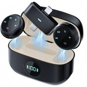 تصویر میکروفون یقه ای بی سیم مدل K31PRO 