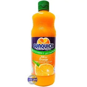 تصویر شربت پرتقالی سانکوئیک 840 میلی لیتری Sunquick