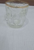 تصویر استکان قدیمی لب طلا 