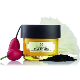 تصویر ژل‌کرم دور‌چشم بادی‌شاپ مدل اویل‌آف‌لایف (Oils of Life) The Body Shop Oils of Life™ Eye Cream Gel-20ml