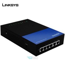 تصویر روتر Dual WAN VPN لینک سیس مدل LRT224 Linksys LRT224 Dual WAN VPN Router