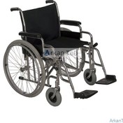 تصویر ویلچر 704 سایز 50 عقب بادی ایران بهکار (ارسال از تهران) 