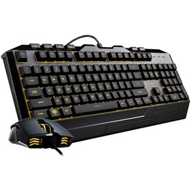 تصویر کیبورد و ماوس گیمینگ کولرمستر مدل D ا Devastator 3 Plus Gaming Keyboard and Mouse Devastator 3 Plus Gaming Keyboard and Mouse