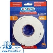 تصویر چسب دو طرفه سایز 24 میلی متر فومی کد HL-138 