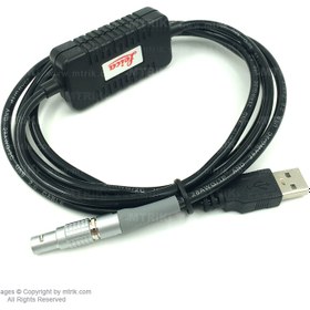 تصویر کابل تخلیه توتال لایکا مدل GEV267 ا Leica Gev267 data cable Leica Gev267 data cable