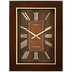 تصویر ساعت دیواری چوبی لوتوس مدل STANTON کد W-9919 LOTUS - Wooden Wall Clock CODE W-9919