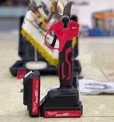 تصویر قیچی شارژی میلواکی مدل۴۸ولت موتور براشلس 2.0AH Milwaukee electric motor brushless charger 2.0AH