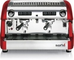 تصویر دستگاه اسپرسو ساز صنعتی بیانچی سوفیا دو گروپ bianchi sofia 2 group coffee machine