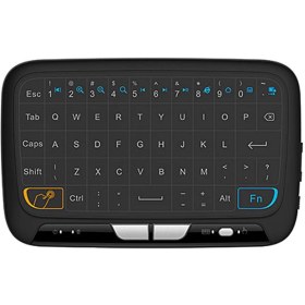 تصویر مینی کیبورد بی سیم با تاچ پد مدل H18 H18 Mini Wireless Keyboard with Touchpad