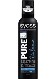 تصویر فوم مو اورجینال برند Syoss مدل Hair mousse for strong hold کد 788238767 