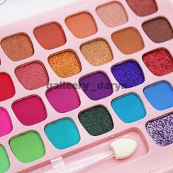 تصویر خرید سایه ۴۳ رنگ کیبوردی فبل Febble خوش رنگ پیگمنت بالا ... Purchase of Febble 43-Color Keyboard Eyeshadow Palette – Vibrant Colors