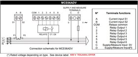 تصویر رگولاتور بانک خازنی 6 پله مدل MCE06ADV400 برند لیفاسا اسپانیا ( Lifasa ) 