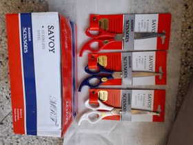 تصویر قیچی آرایشی رنگی 