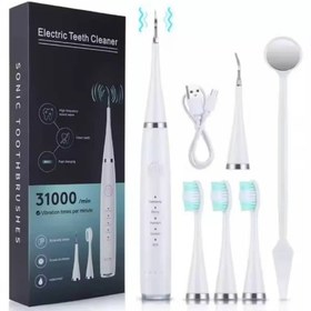 تصویر مسواک و جرمگیر برقی 