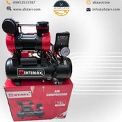 تصویر کمپرسور هوا سایلنت اینتیمکس مدل 13600 ظرفیت ۱۲ لیتر 