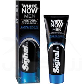 تصویر خمیر دندان وایت ناو سوپرپیور سیگنال ا White Now Men SuperpureToothpaste Signal White Now Men SuperpureToothpaste Signal