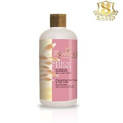 تصویر شامپو سبوس برنج مناسب موهای خشک 400 میل پرمون Parmoon Rice Bran Shampoo 400ml