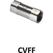 تصویر شیر یکطرفه سوپاپ دار داخل دنده 1/4 