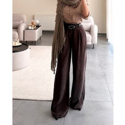 تصویر شلوار بگ کتان سیلک 639 