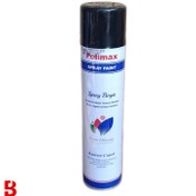 تصویر اسپری رنگ مشکی پلی مکس حجم 300 میلی لیتر 