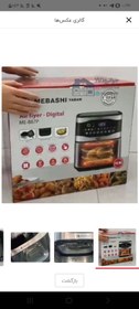 تصویر سرخکن بدون روغن مباشی مدل NF-1110MC Mebashi Air fryer model NF-1110MC