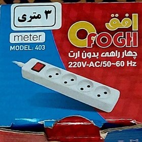 تصویر چهار راهی افق،کابل دار، باکیفیت(3متر) 