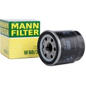 تصویر فیلتر روغن مدل W68/3 برند مان MANN ( اصلی ) W68/3 MANN Oil Filter