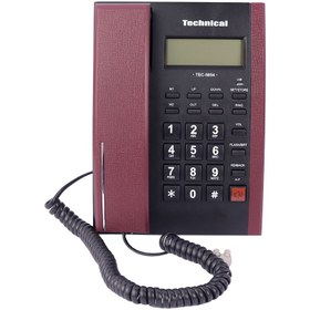 تصویر گوشی تلفن تکنیکال مدل TEC-5854 ا Technical TEC-5854 Phone Technical TEC-5854 Phone