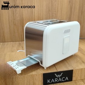 تصویر Karaca توستر رترو چند پوسته مشکی Karaca Multicrust Retro Ekmek Kızartma Makinesi