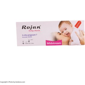 تصویر تست بارداری روژان 