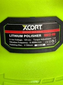 تصویر پولیش اوربیتال شارژی اکسکورت xdc12-160 Excort rechargeable orbital polisher xdc12-160