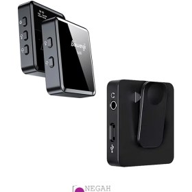 تصویر ست یقه ای بی سیم مدل SX39 dual lightning میکروفون میکروفون یقه ای جک 3.5 میلی متری متفرقه مدل ست یقه ای بی سیم مدل SX39 dual lightning