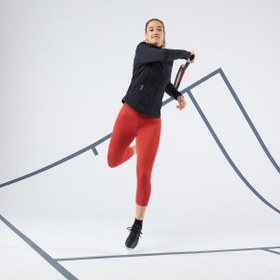 تصویر Kadın Tenis Eşofman Üstü - Siyah - Dry 900 