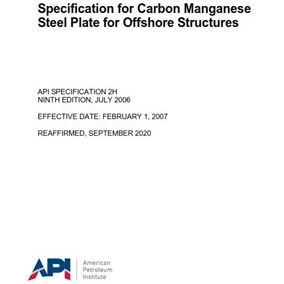 خرید و قیمت API SPECIFICATION 2H- 2020- Specification for Carbon ...