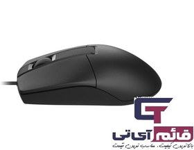 تصویر ماوس ای فورتک مدل OP330S با سیم سایلنت 