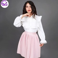 تصویر شومیز حریر پرستو برای ۸تا۱۲سال 